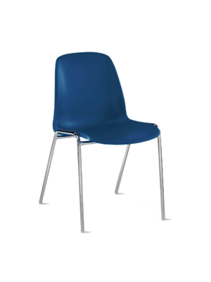 Sedia Impilabile Blu