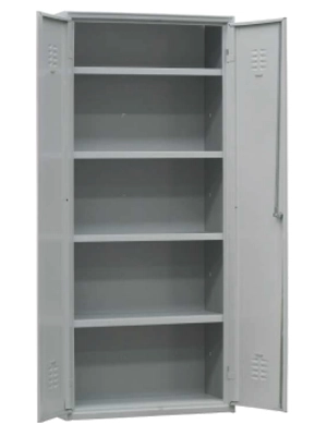 Armadio Metallico Ripostiglio ad Ante Battenti da 80cm