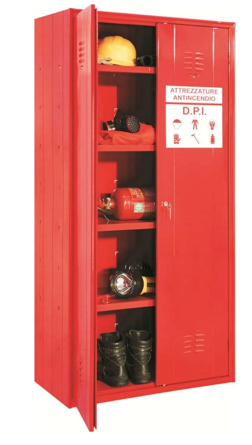 Armadio Monoblocco per D.P.I. 4 Ripiani economico