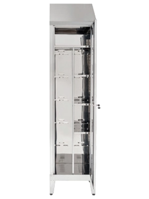 Armadietto Porta Scope Singolo con Divisorio Interno AISI430